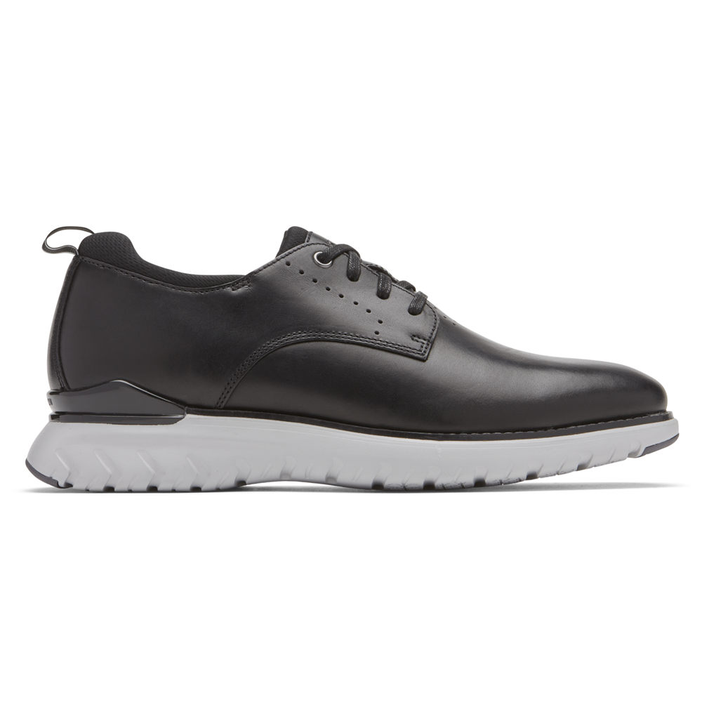 Rockport Mens Total Motion Sport Plain Toe - Oxfords Black - PNA738240